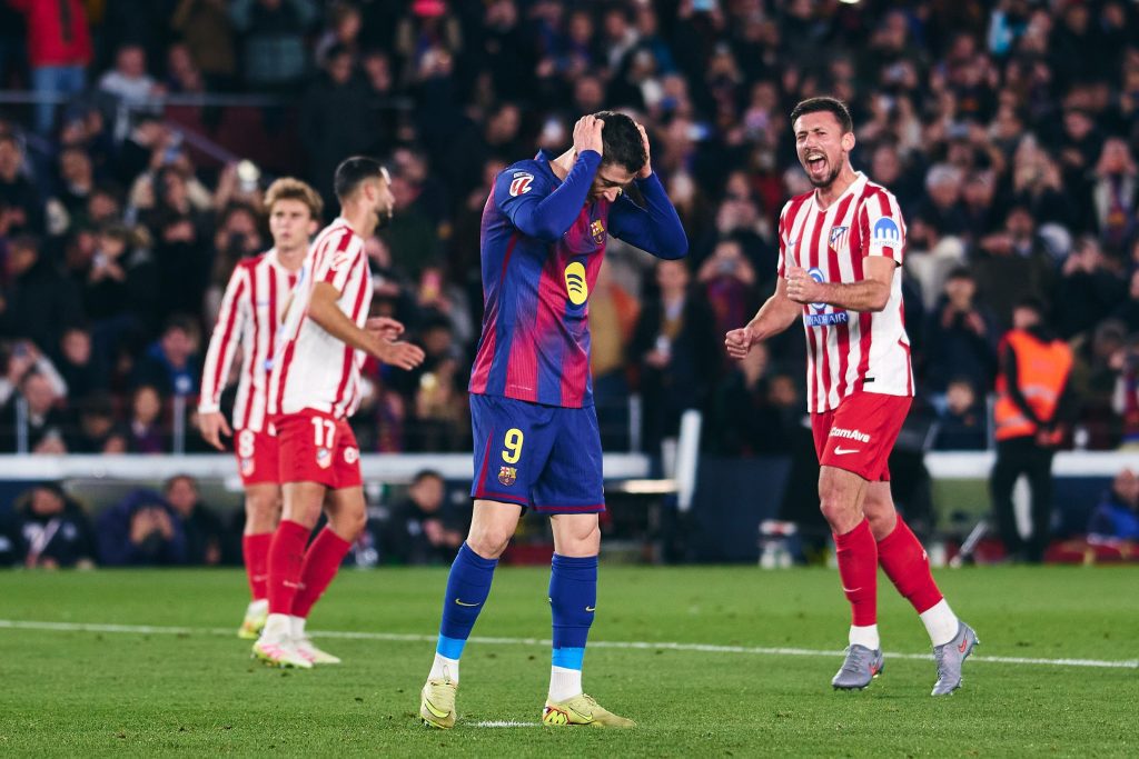 Lewandowski falla un penal