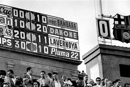 Marcador Dardo a Les Corts