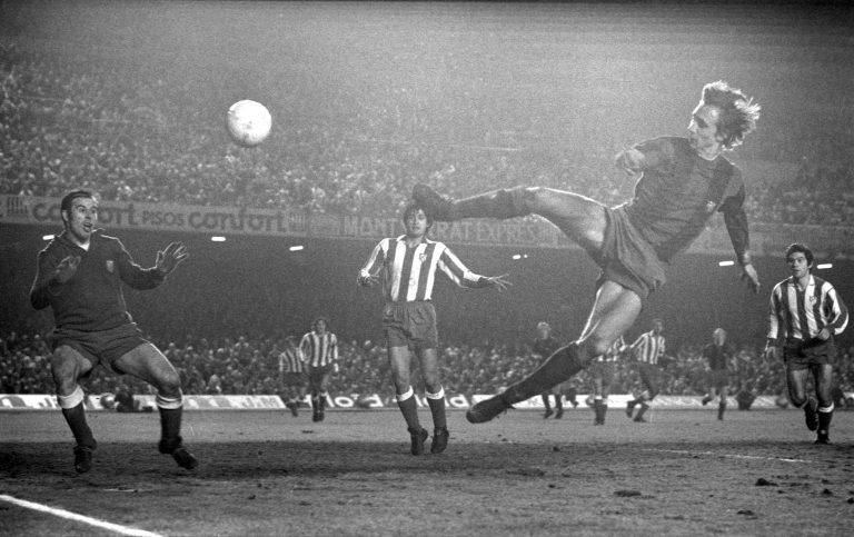 Gol de Cruyff a l'At. Madrid